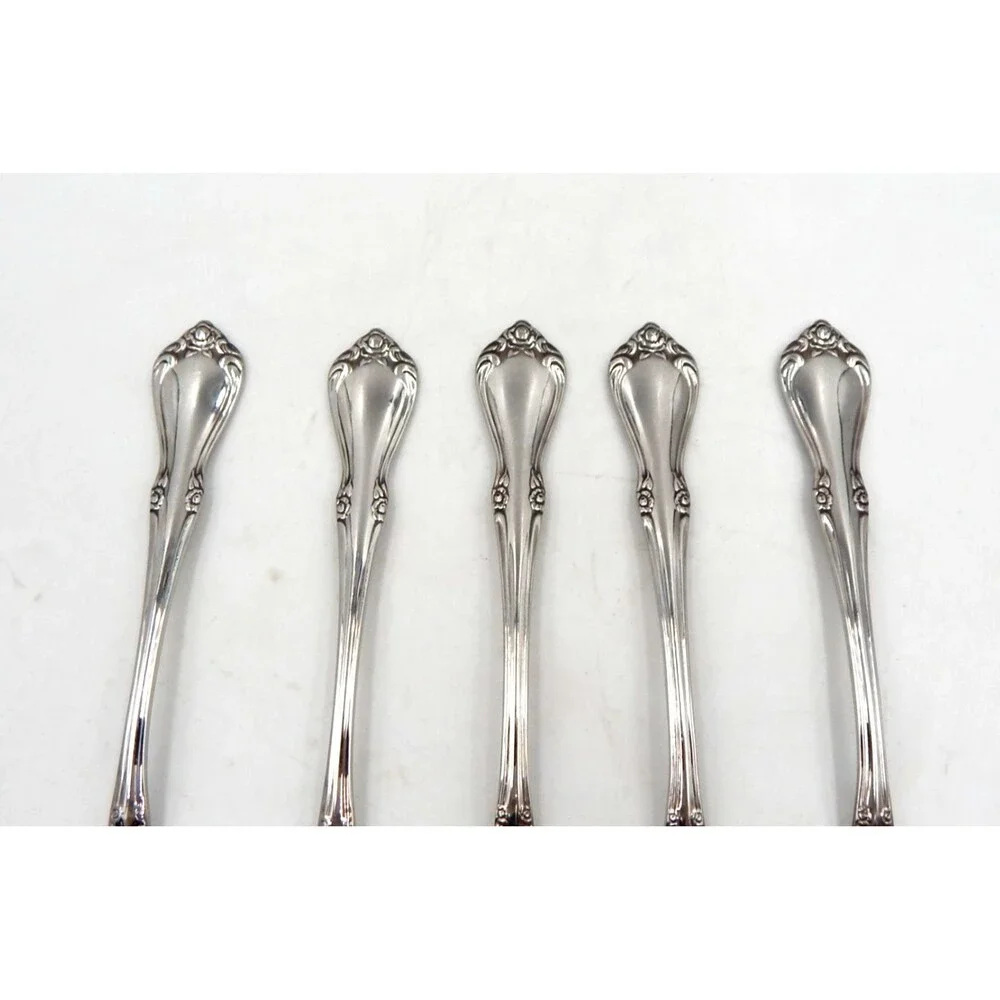 Oneida SSS Celebrity Salad Dessert Forks Stainless Flatware S/6 Replacement